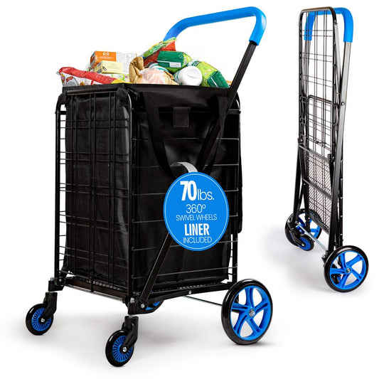 Small Foldable Shopping Cart with Cart L