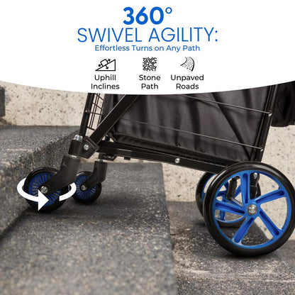 Small Foldable Shopping Cart with Cart L
