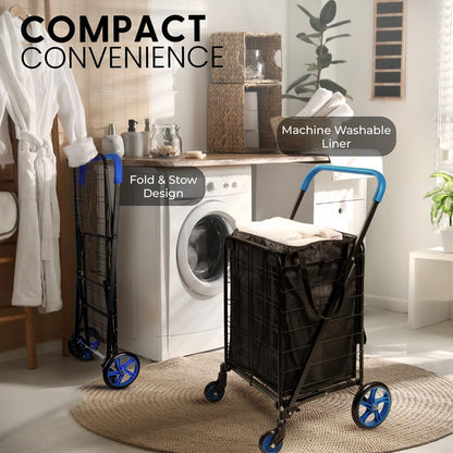 Small Foldable Shopping Cart with Cart L