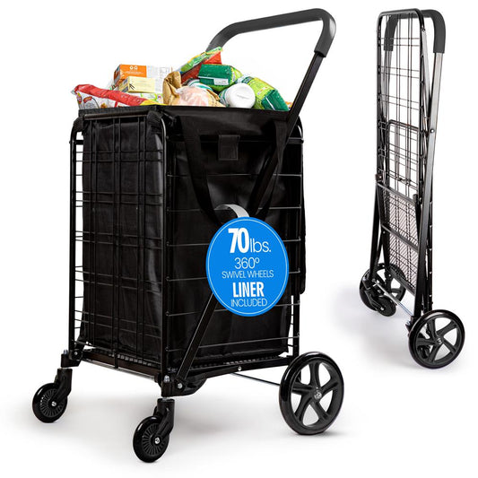 Small Foldable Shopping Cart with Cart L
