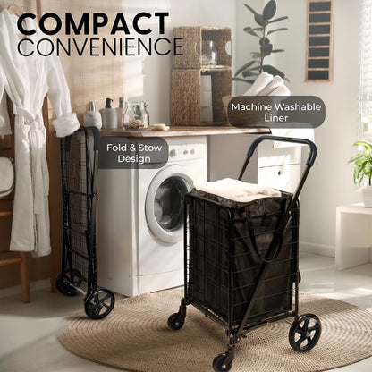 Small Foldable Shopping Cart with Cart L