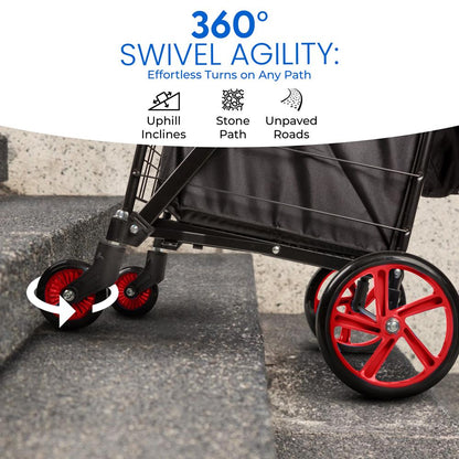Small Foldable Shopping Cart with Cart L