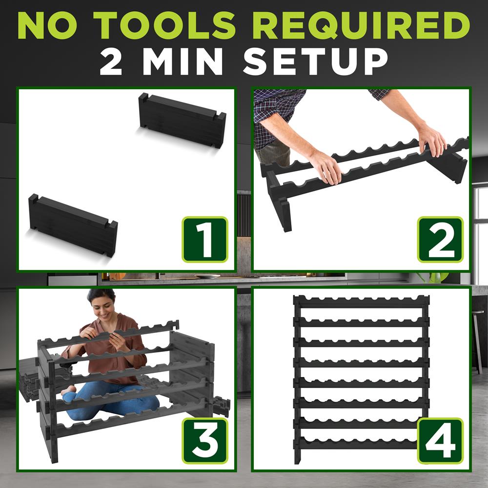 Modular Wine Storage Rack