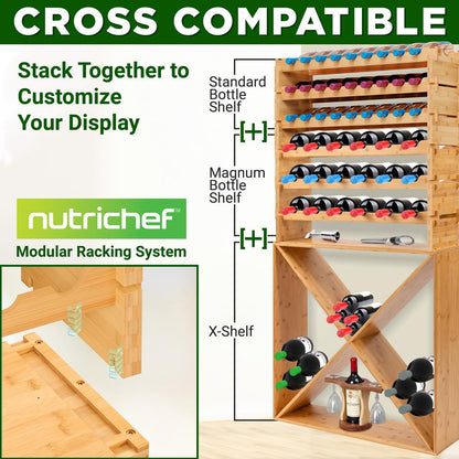 Support de Rangement à Vin Modulaire 