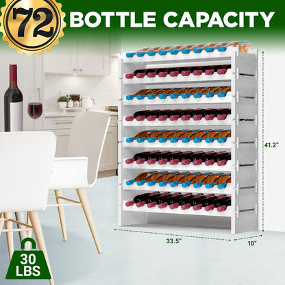 Support de Rangement à Vin Modulaire 
